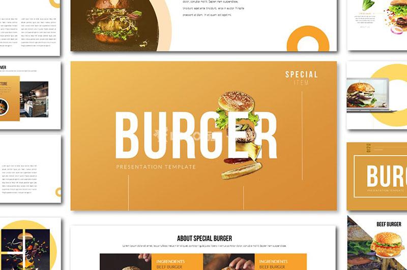 图片[3]-餐饮美食PPT模板 - LOGO标兵-专业设计平台-海量素材资源-LOGO标兵-专业设计平台-海量素材资源